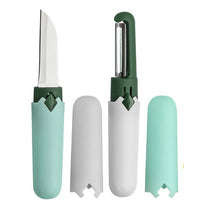 2in1 Stainless Steel Knife Peeler