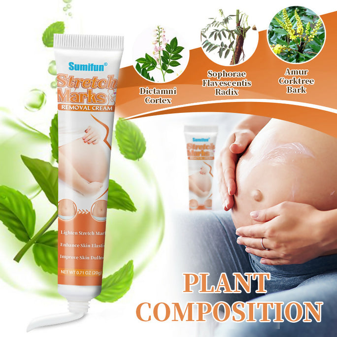 Sumifun Stretch Marks Removal Cream 20g | Herbal Skin Care Cream | Skin Elasticity & Body Care Formula | External Use