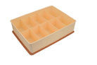 Prince Ware Organizer With Lid | 10 Compartment Storage Box