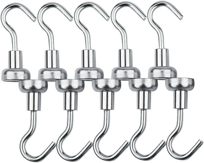PACK OF 2 Medium Magnetic Hooks
