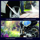 High Pressure Car Washer Spray Water Gun (Double Battery)