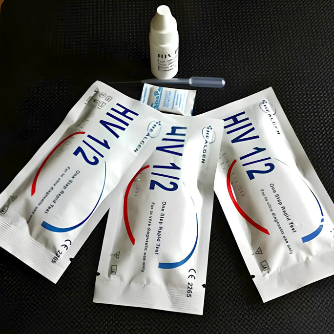 Healgen HIV 1/2 One Step Rapid Test Kit – 25 Tests Pack