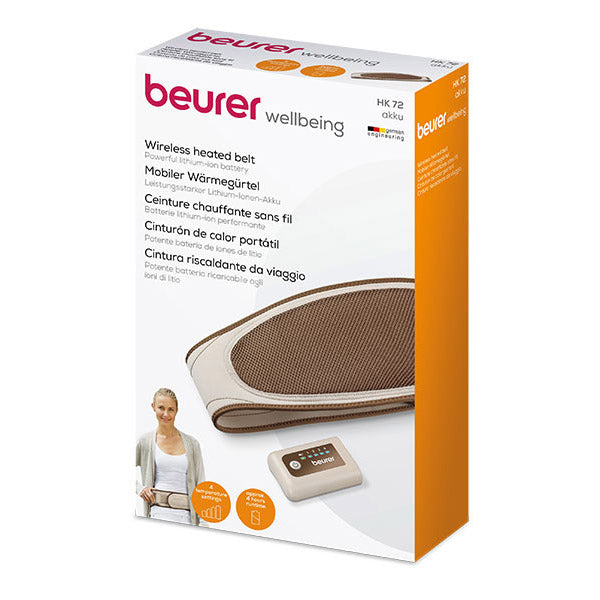 Beurer HK 72 Battery-Powered Wireless Heated Belt