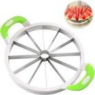 Watermelon Cutter Extra Large Watermelon Slicer, Melon Slicer Multifunctional Handheld Home Stainless Steel Round Fruit Divider Fruits Cutting Slicing