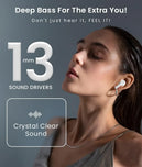 A9 Pro High Quality Sound, ENC Noise Reduction Wireless AirPods With Smart Touch Screen Control