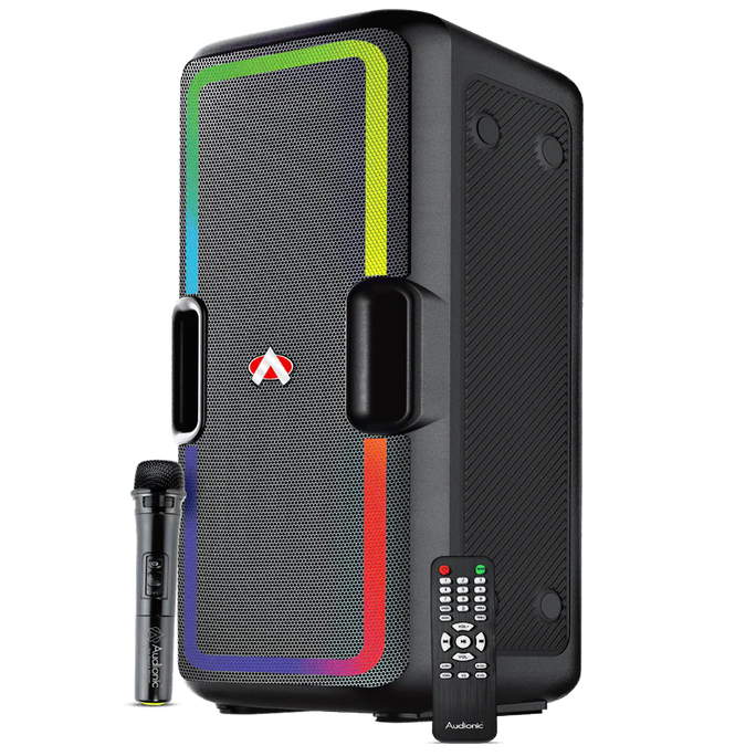 Audionic Hummer H-30 Plus Portable Trolley Speaker with Wireless Mic
