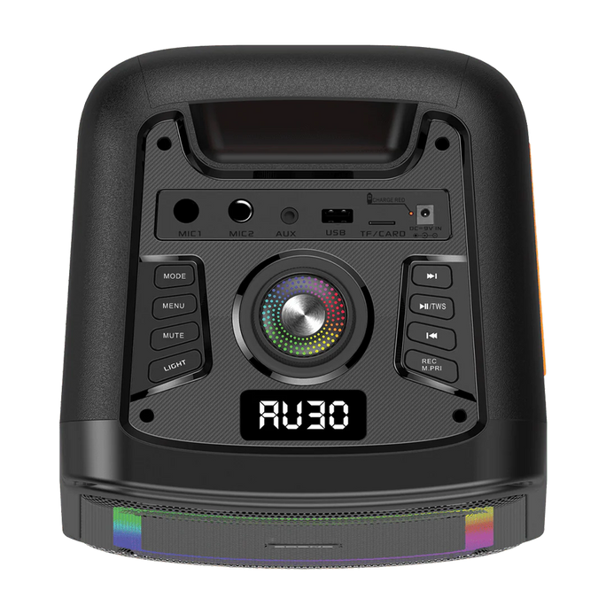 Audionic Hummer H-30 Plus Portable Trolley Speaker with Wireless Mic