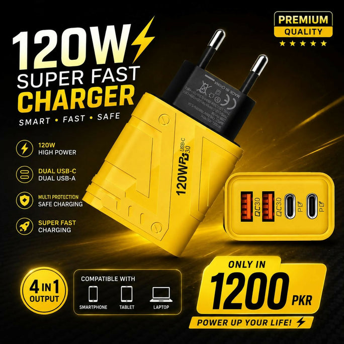 120W Super Fast Charger