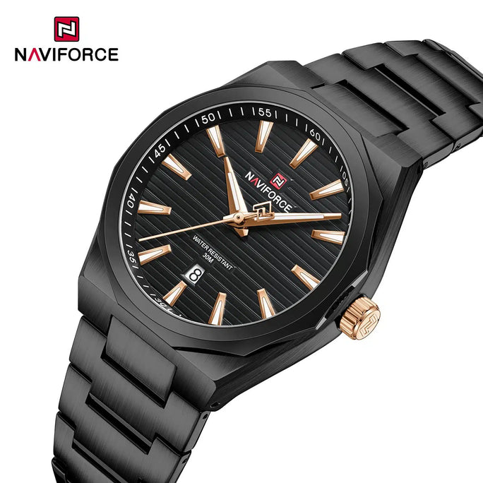 Naviforce NF 9274 Power Date Men Watch With Official Warranty