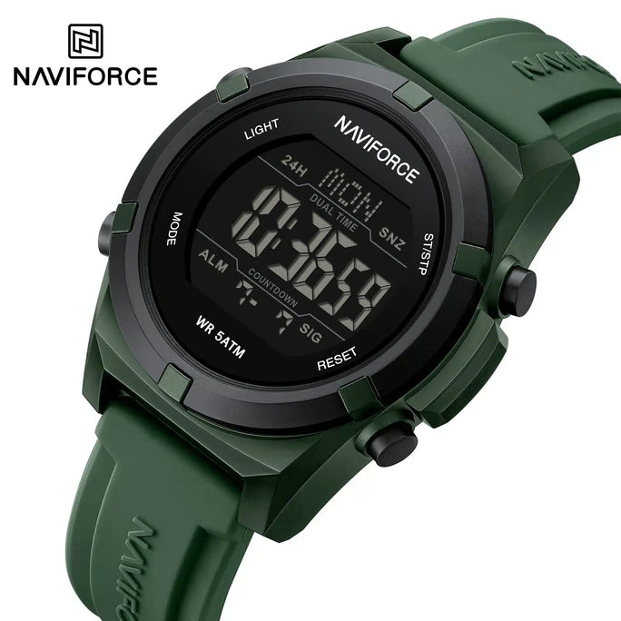 Naviforce NF 7127 Digital Strike Men Watch With Official Warranty