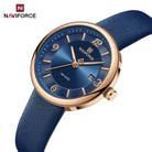Naviforce NF 5076 Ladies Elegant Leather Watch For Women