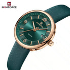 Naviforce NF 5076 Ladies Elegant Leather Watch For Women