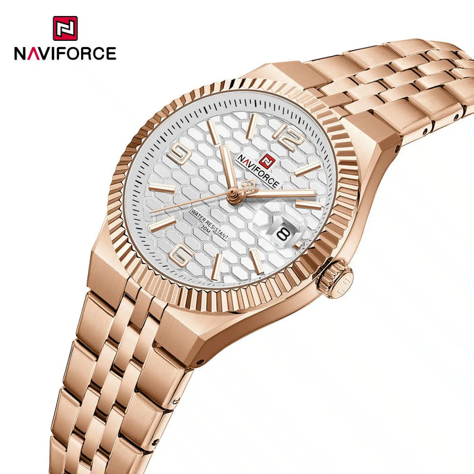 Naviforce NF 5079 Supreme Elegance Women Watch With Official Warranty