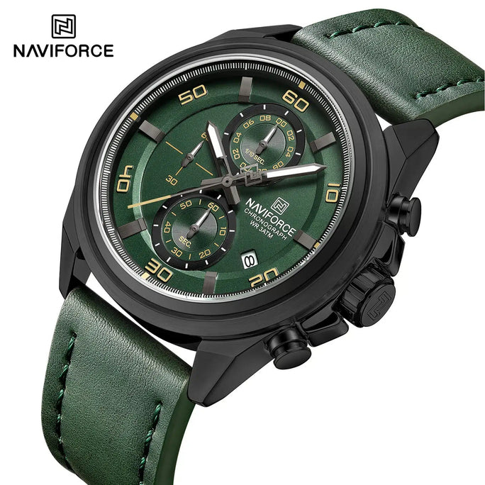 Naviforce Chronomark NF 8075 Men Watch With Official Warranty