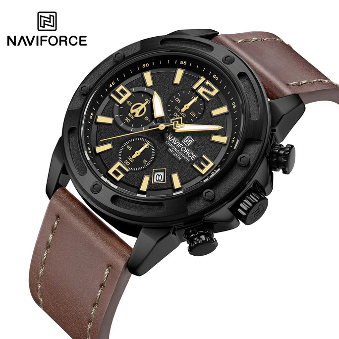 Naviforce NF 8074 Titan Chrono Edition Men Watch With Official Warranty
