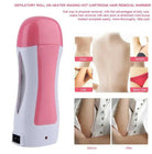 3 In 1 Wax Depilatory Refill Machine With Roller Wax And Depilatory Wax Paper Universal Electric Wax Heater