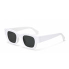 Rave ClassicRave White Square Sunglasses , UV400 Fashion Shades