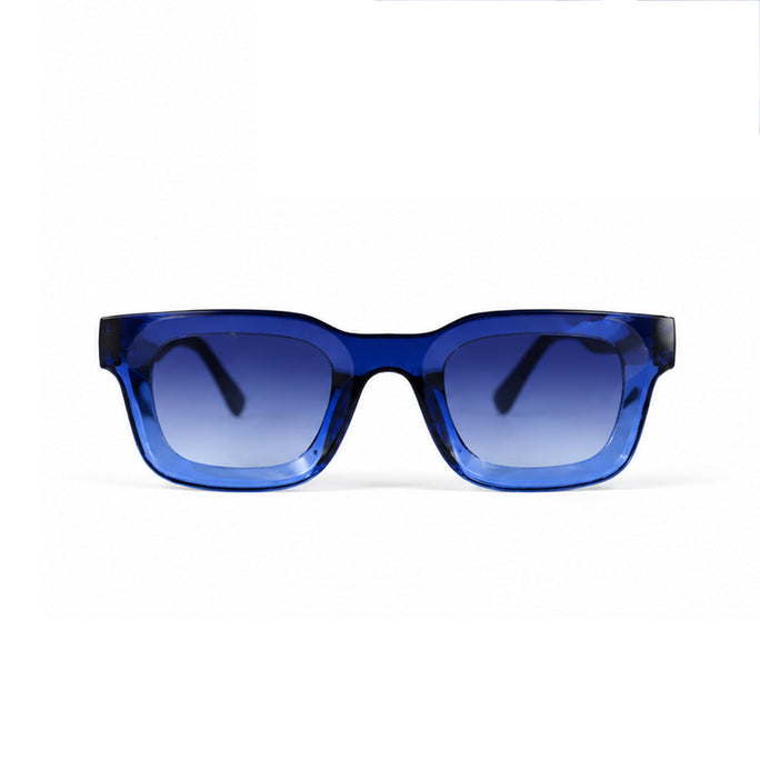Royal Blue Square Gradient Sunglasses