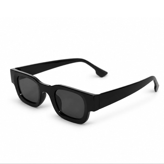 Midnight Bold Rectangular Sunglasses
