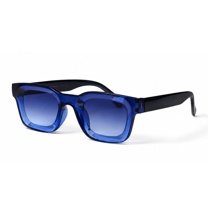 Royal Blue Square Gradient Sunglasses