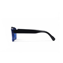 Rave Royal Blue Square Gradient Sunglasses