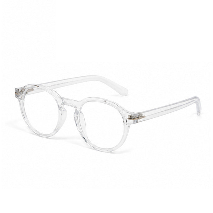 Aero Clear Round Frame Glasses