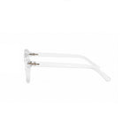 Aero Clear Round Frame Glasses