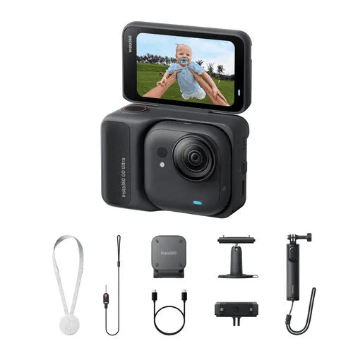 Insta360 GO Ultra Creator Bundle Black Action Camera