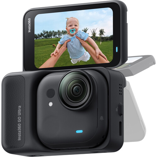 Insta360 GO Ultra Standard Bundle Midnight Black Action Camera