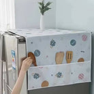 Refrigerator Cover Top Dust proof Windscreen Covers for Top Decorative Fridge Cover for Washing Machines Dryers for Friends Neighbors Random Design