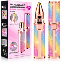 2-in-1 Ladies Trimmer – Eyebrow & Facial Hair Remover
