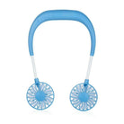 Neck Fan Adjustment Fan Hands-Free Hanging Rechargeable Mini Sports Fans 3 Gears Wearable Sport Fan – Random Color