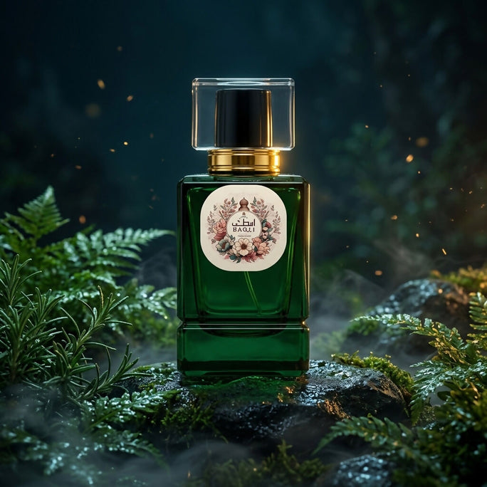 Emerald Vetiver Perfume for Men - Vetiver, Rose & Citrus Fragrance - Fresh Woody Green Scent - Long Lasting EDP - 50ml