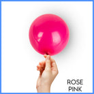Rose Pink 9 Inches Latex Balloon – Premium Party Decoration Balloon