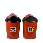 Prince Ware Dustbin Royal Small with Swing Lid - 09 Liters (Pack of 2)