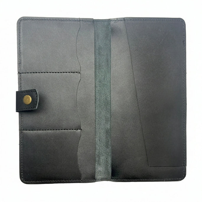 Trivor Leather Long Wallet