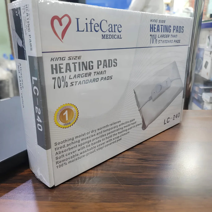 LifeCare LC-240 Electric Heating Pad – Medical Pain Relief Heat Pad