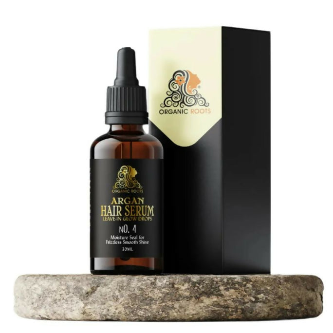 Organic Roots Argan Hair Serum- Leave-in Anti Hair Breakage