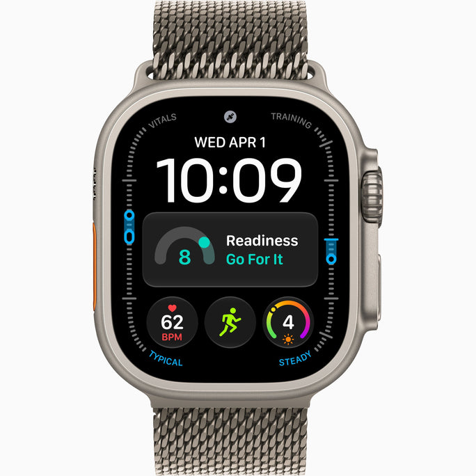 Apple Watch Ultra 4 (Titanium Milanese Loop)
