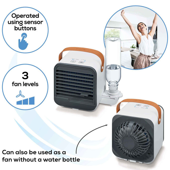 Beurer LV 50 Fresh Breeze Personal Table Fan with Water Cooling