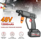 High Pressure Car Washer Spray Water Gun (Double Battery)
