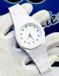 Silver Chain Black Dial Dual Display Men's Watch | Analog + Digital LED | Stainless Steel