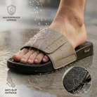 Deluxe Men's Classic Comfort Slide Slippers – Soft Sole Casual & Outdoor Gents Chappal