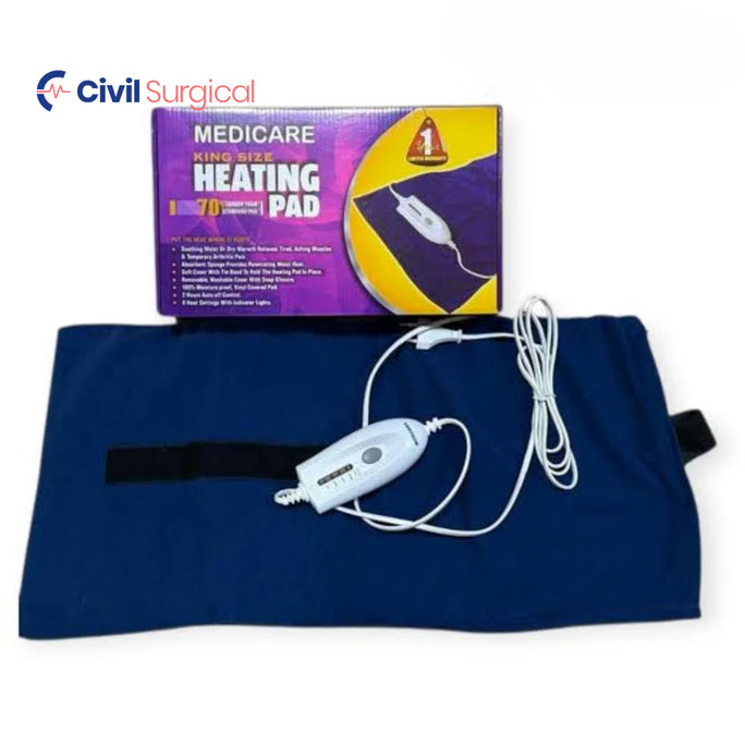 Medicare King Size Electric Heating Pad (MD-240) – Moist & Dry Heat Therapy