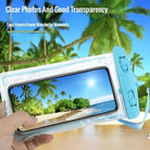 Universal Mobile Phone Transparent Waterproof Bag Three-Layer Sealed Drifting Beach Fishing Underwater 6 Inch Swimming Dry Bag
