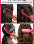 Styrahair Spray Comb, Multi-Functional Hair Smoothing