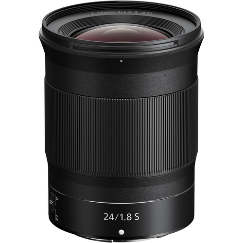 Nikon Nikkor Z 24mm f/1.8 S Wide-Angle Prime Lens