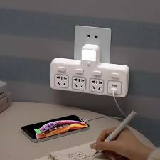 Multi Functional Wireless Socket 3 Sockets Space