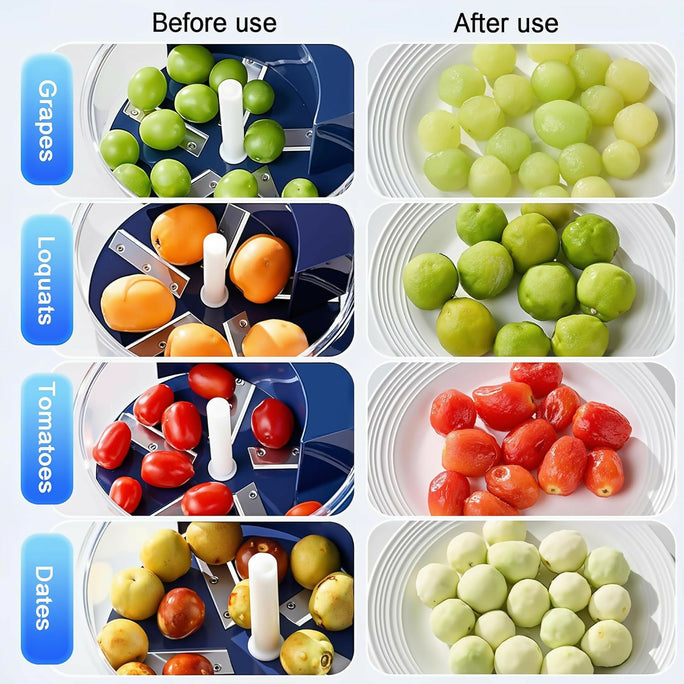 Quick & Effortless Peeling Machine - Automatic Electric Fruit Peeler