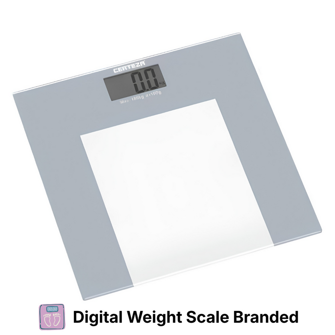 Certeza GS 807 Digital Body Weight Glass Scale (White)